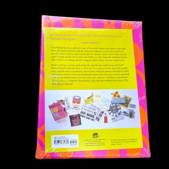 Andy Warhol Pop Box: FAME, THE Factory & THE FATHER Of AMERICAN POP ART Museum - Picture 2 of 3